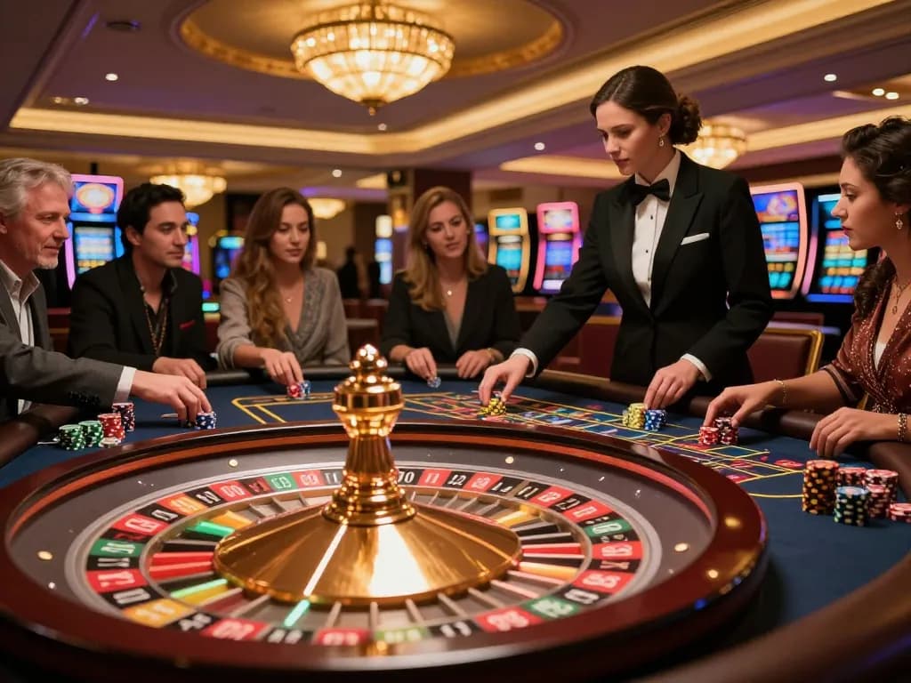 Keluaran togel hongkong singapore ditampilkan dengan jelas di kasino mewah selama permainan roulette yang mendebarkan