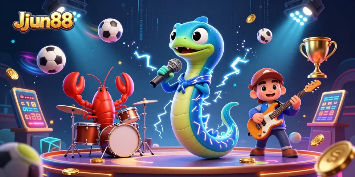 Engage with dynamic casino action at JJun88 featuring an undersea concert of luck and fun!