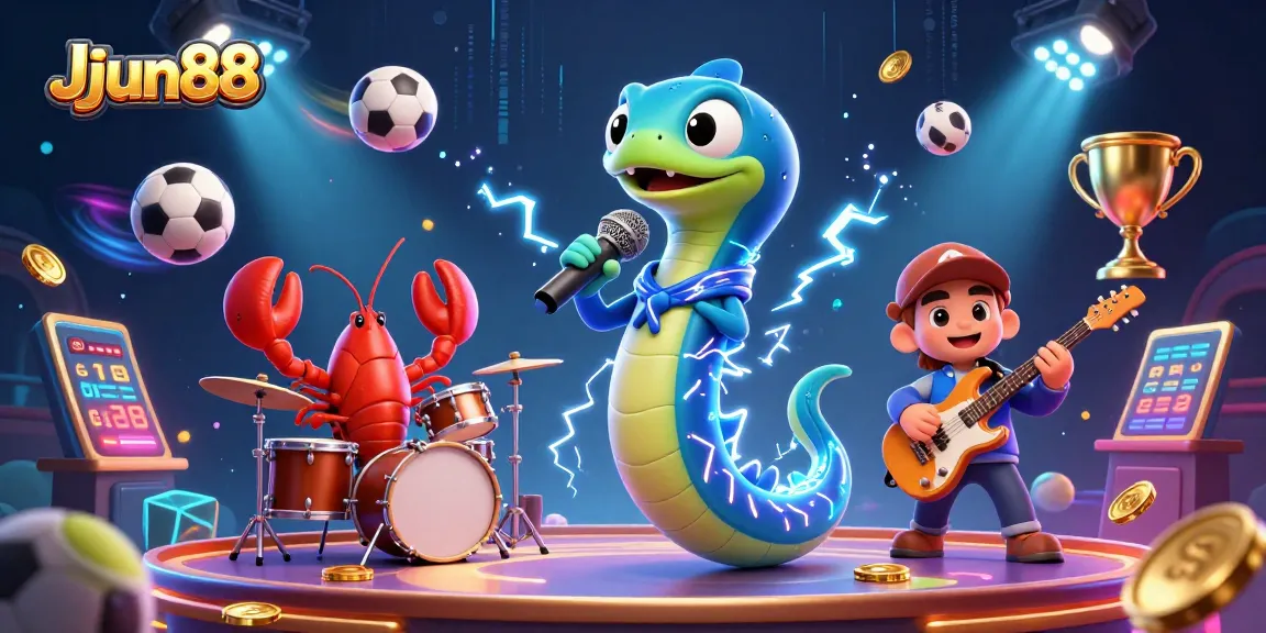 Engage with dynamic casino action at JJun88 featuring an undersea concert of luck and fun!