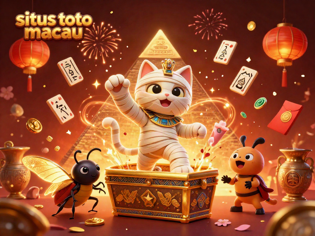 Membuka situs toto macau dengan pengeluaran angka togel ditampilkan secara menarik di kasino piramida.