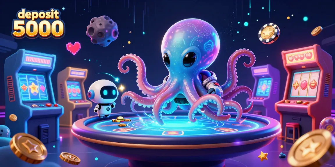 Engage with thrilling slot experiences at deposit 5000 showcasing vibrant 3D characters and dynamic casino elements.