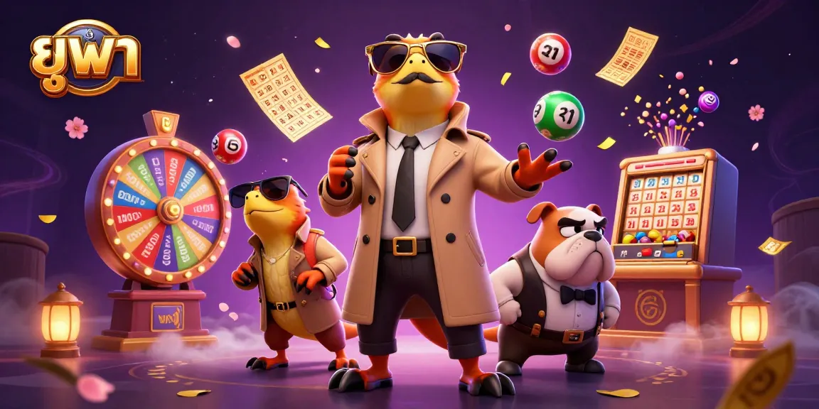 Experience the excitement of ยูฟ่า with three raptors in a trench coat entering a VIP casino lounge, surrounded by vibrant gaming elements.