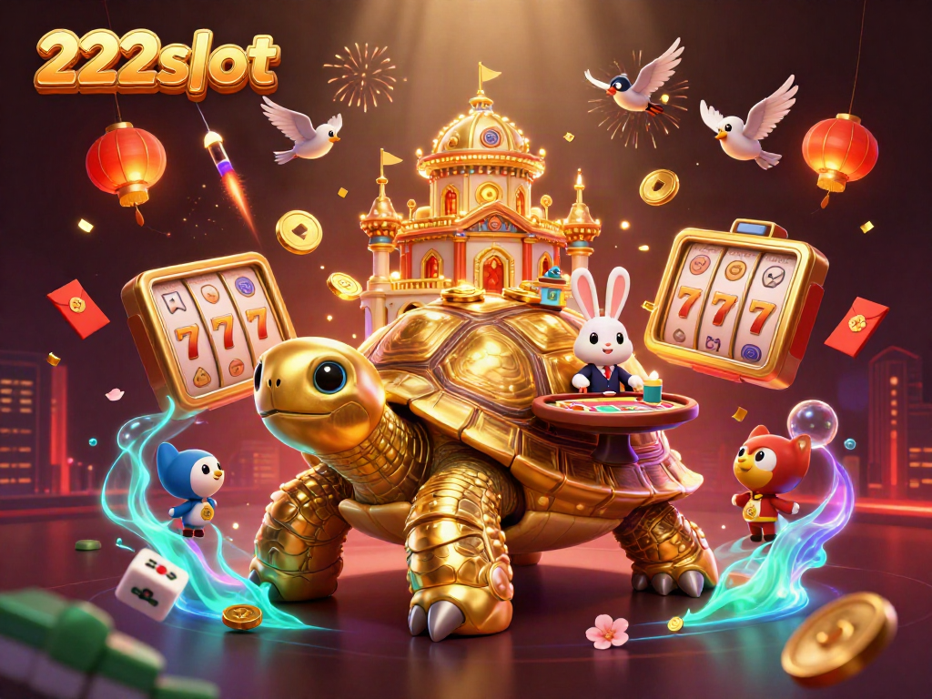 Menyibak keseruan taruhan di 222slot dengan kuda laut dealer dan simbol keberuntungan yang mengelilingi semua pemain.