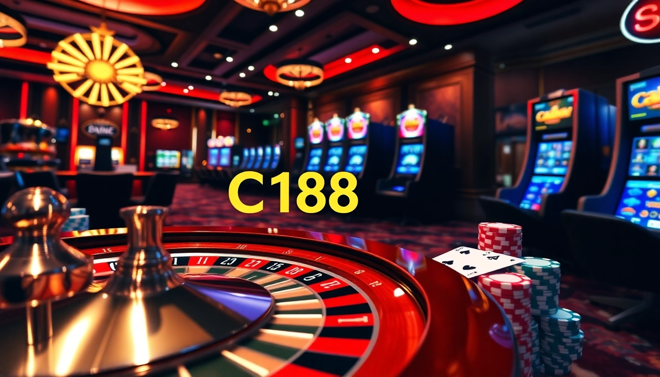 C168 brings high-stakes thrills with vibrant casino elements like poker chips and roulette.