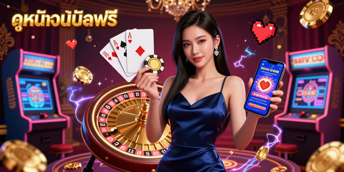 Experience ดูหนังออนไลน์ฟรี with mobile casino gaming, featuring stunning visuals and vibrant elements.