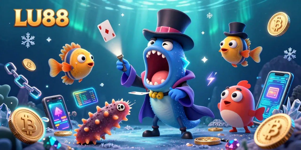 Engage with LU88's exciting casino features guided by a magical undersea adventure.
