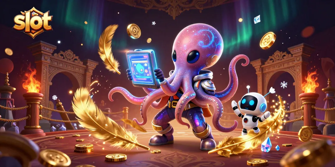 Menangkan slot menarik dengan alien pecinta permainan di kasino luar angkasa.