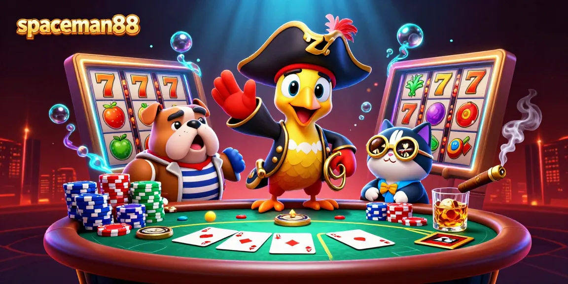 Engage with spaceman88's immersive slot gameplay featuring colorful reels and vibrant symbols.