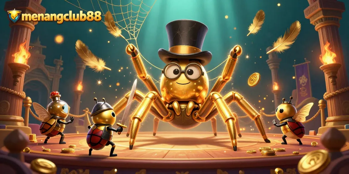 Join the adventure with menangclub88 as dynamic characters navigate a mystical gambling world.