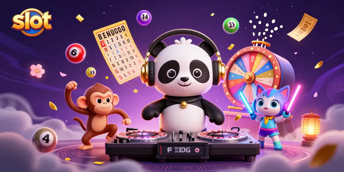 Menangkan spin di slot DEWATASLOT888 dengan DJ panda ceria dan karakter menggemaskan.